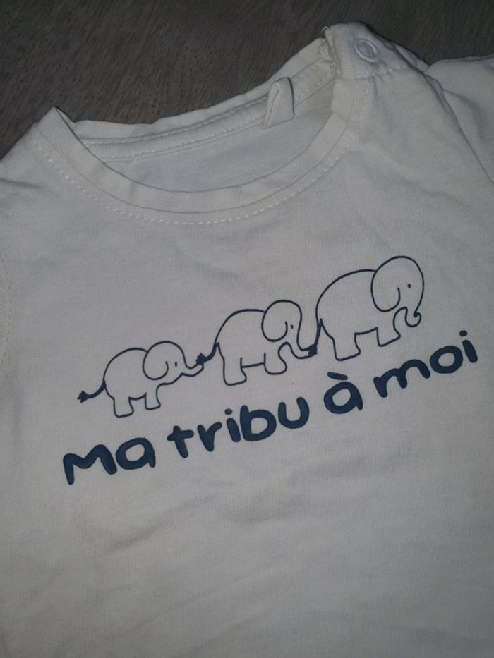 Maillot t-shirt 3mois - photo numéro 2