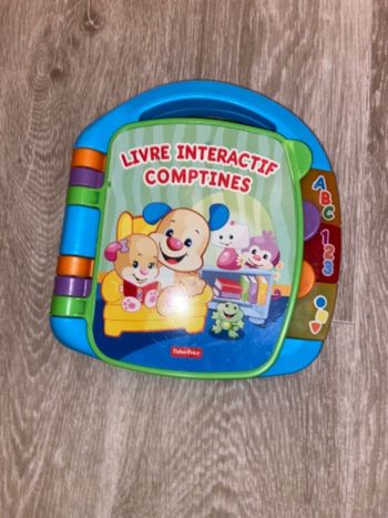 Livre interactif comptine
