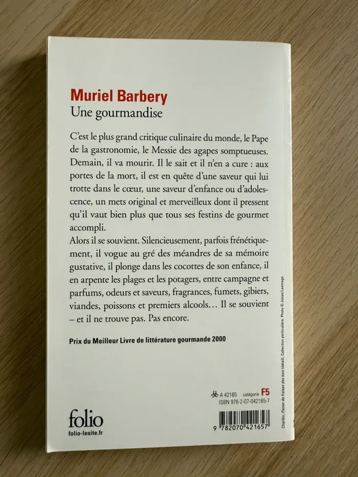 Muriel Barbery Une gourmandise - photo numéro 2
