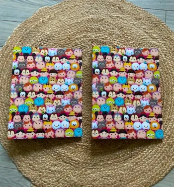 Lot de 2 classeurs Tsum Tsum Disney