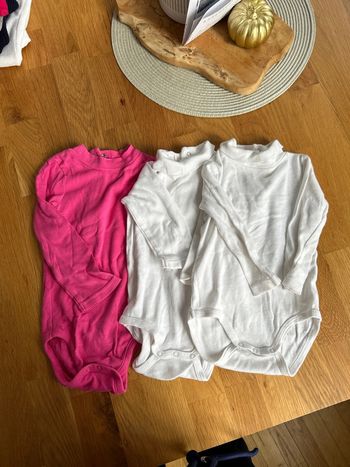 Lot de 3 bodys avec cols roulés - orchestra la redoute