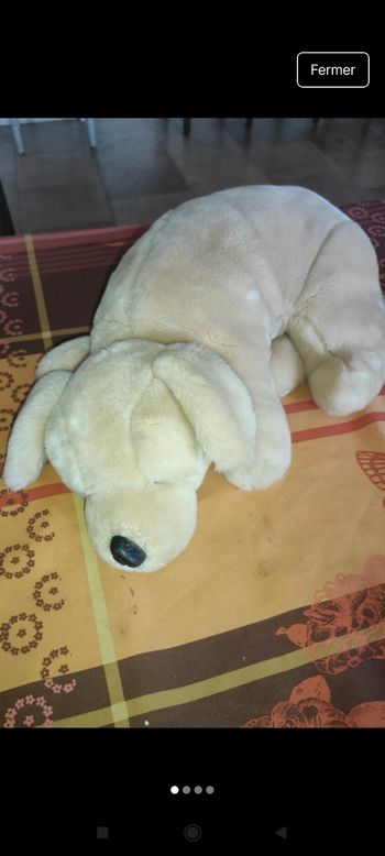 Très belle peluche ronfleur j36