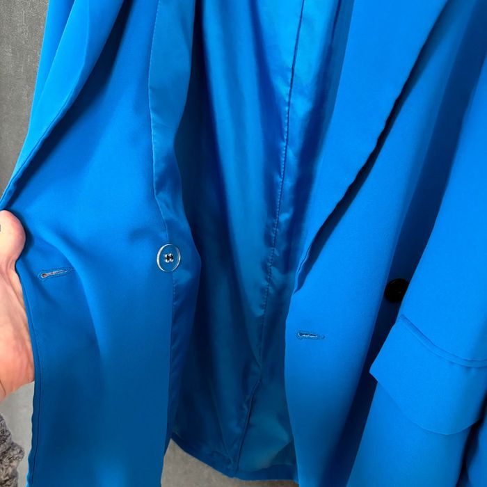 Blazer bleu Pull & Bear – Taille L, neuf sans étiquette - photo numéro 5