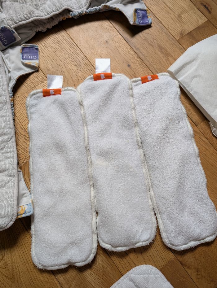 Lot de 15 couches lavables TE1 et 3 boosters - photo numéro 8