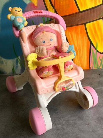 Poussette trotteur Fisher Price