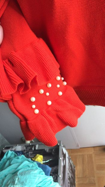 Pull perles taille38