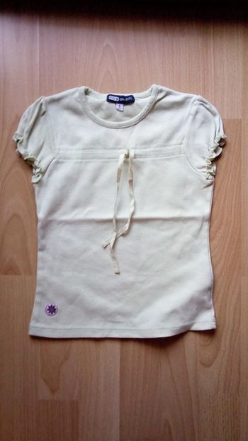 Tee-shirt manche courte vert anis