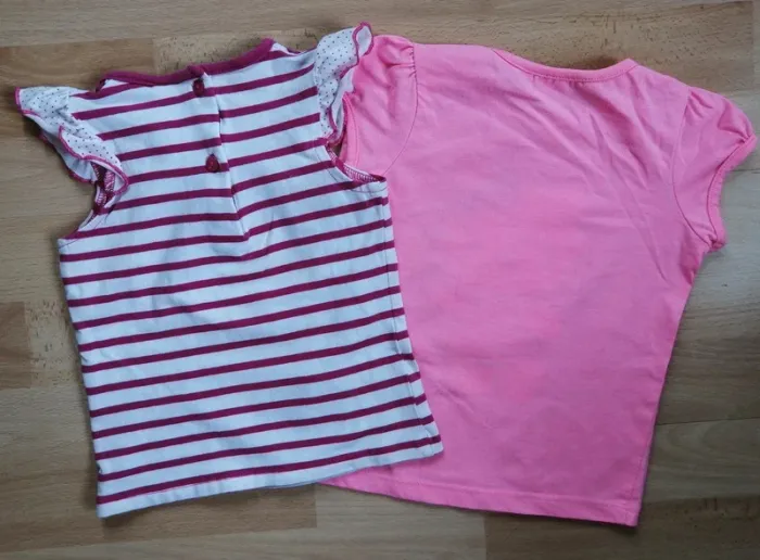 Lot de 2 t-shirts fille 2 ans (86 cm) - photo numéro 4