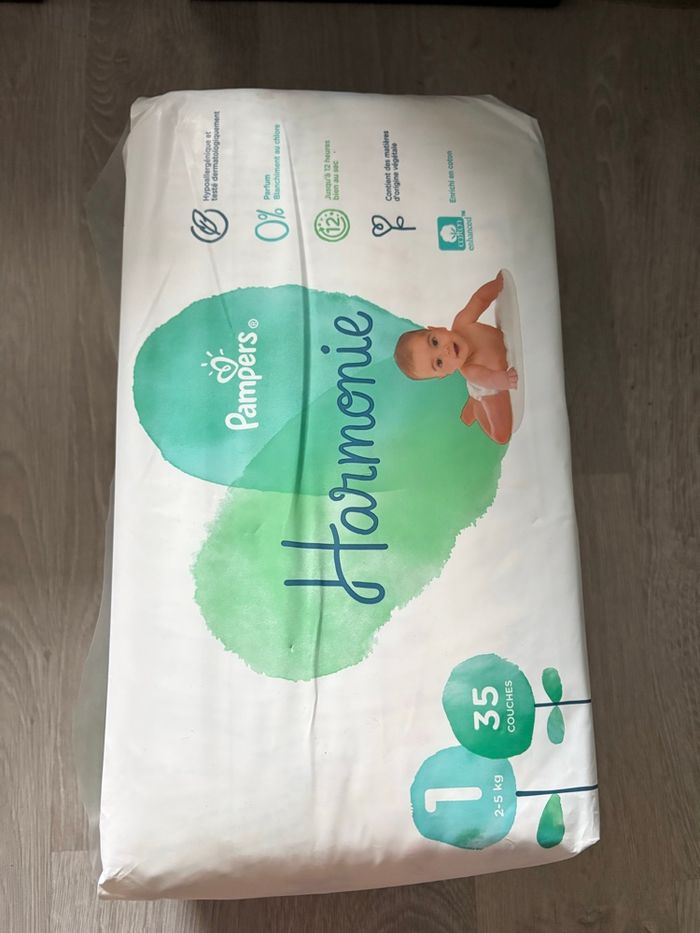 Couches Pampers t1 Harmonie