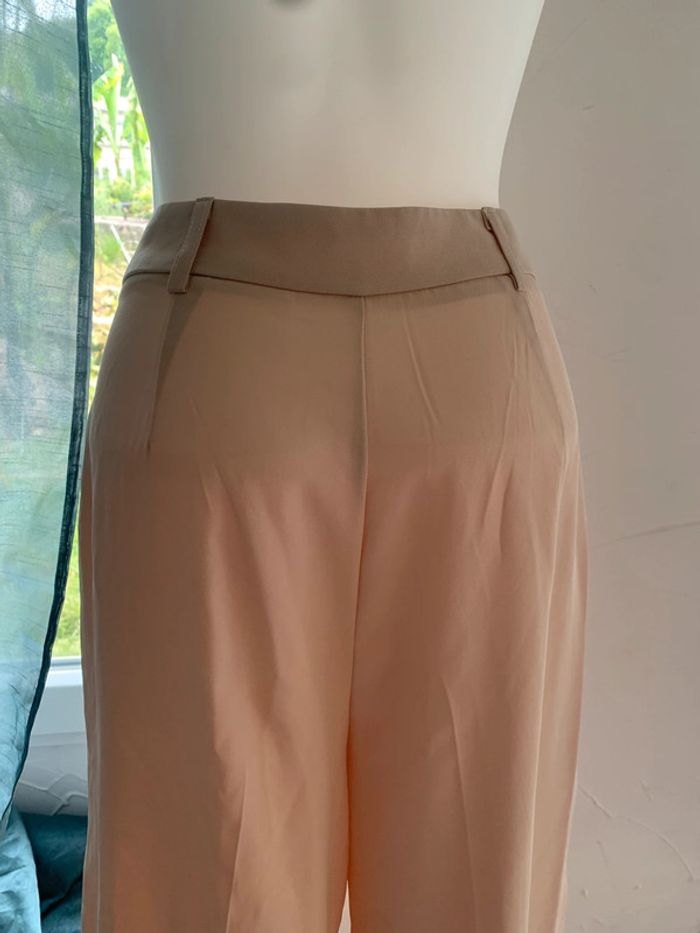 Pantalon large SHEIN beige taille S - photo numéro 3
