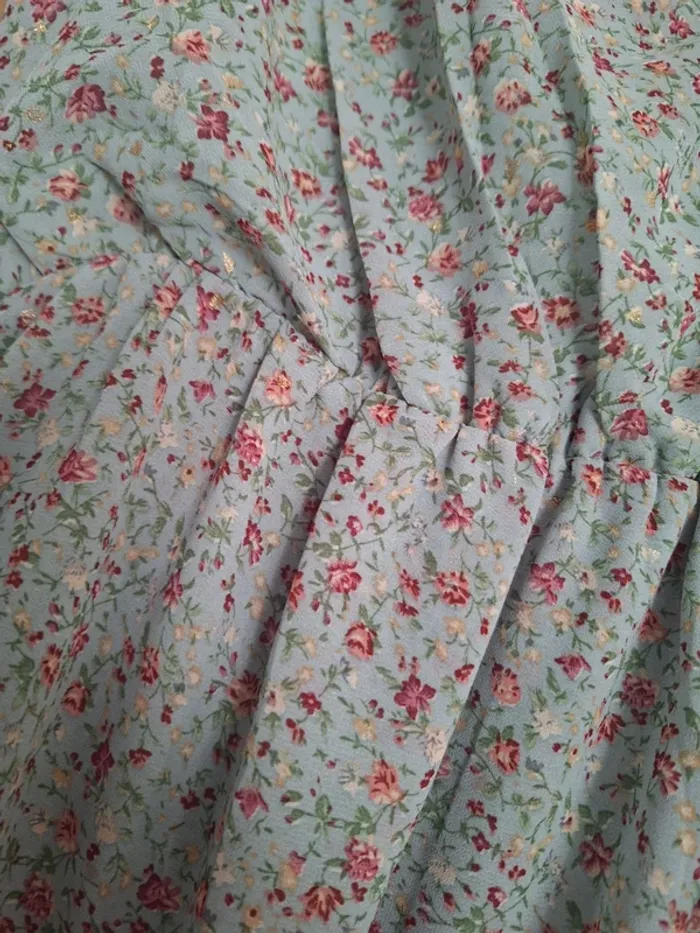 Robe femme taille m l bleu vert - photo numéro 2