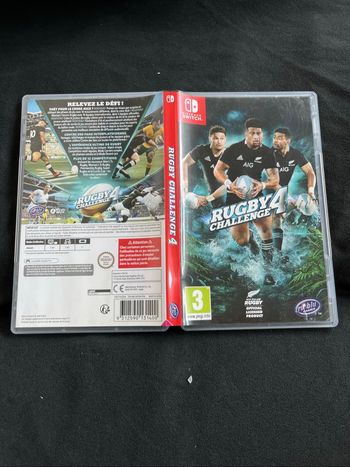 Jeu rugby challenge 4 switch