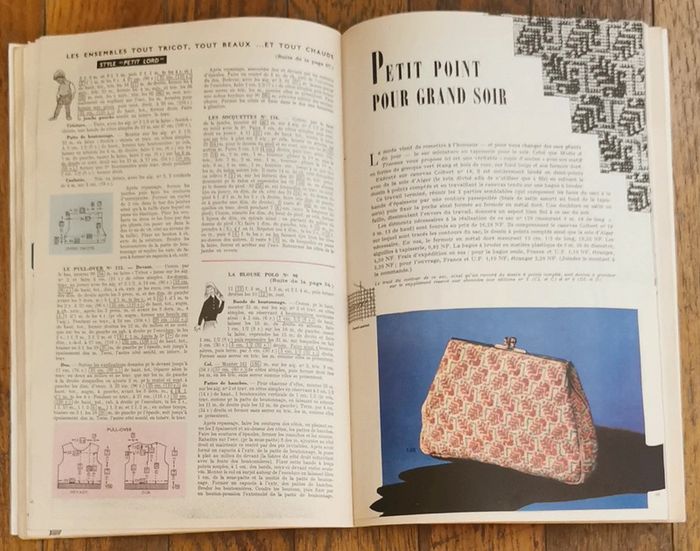 Ancien magazine 1961 Modes et travaux avec 2 patrons + supplément n°722 vintage - photo numéro 15