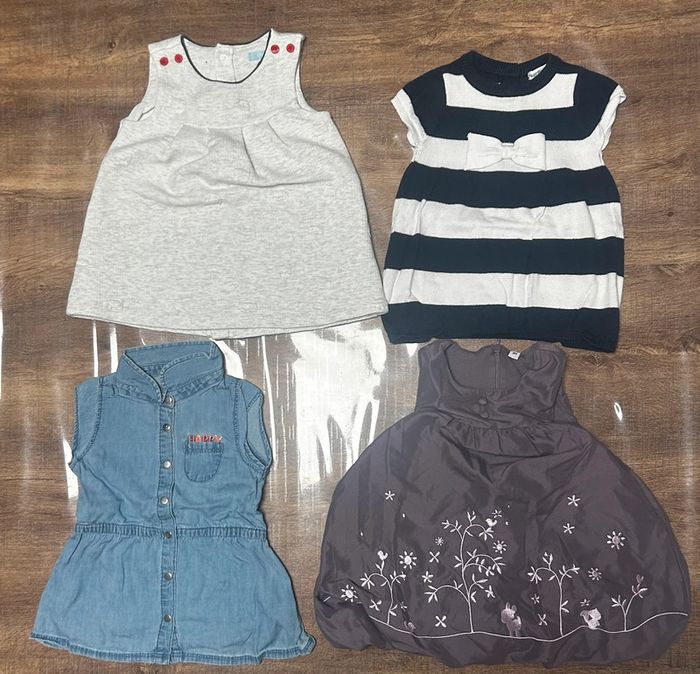 Lot vêtements bébé fille 9mois - photo numéro 4