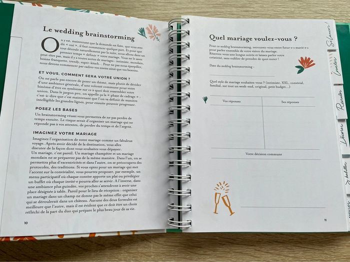 Livre mariage Weeding planner - photo numéro 2