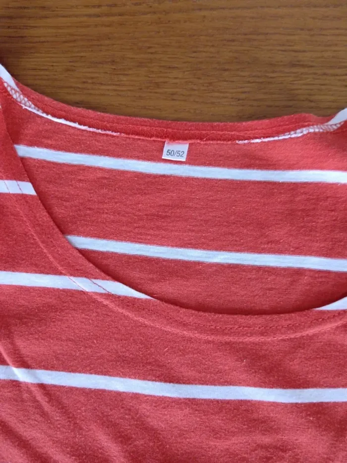 Maillot orange et blanc - photo numéro 3