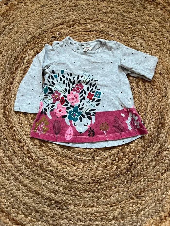Tee-shirt 12 mois fille