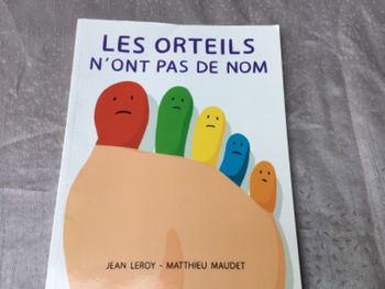 Les orteils n’ont pas de nom