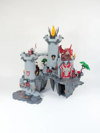 Playmobil Citadelle du Dragon Rouge