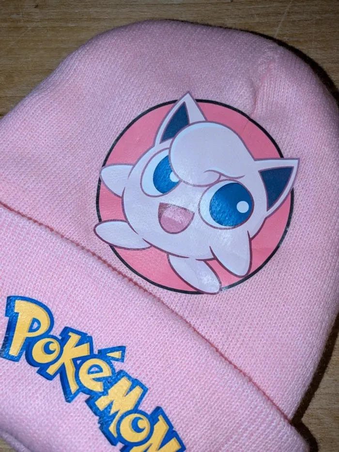 Bonnet pokémon  rondoudou ! - photo numéro 6