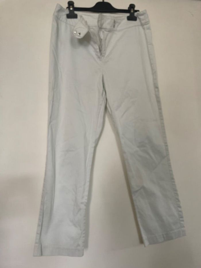 Pantalon carrot blanc
