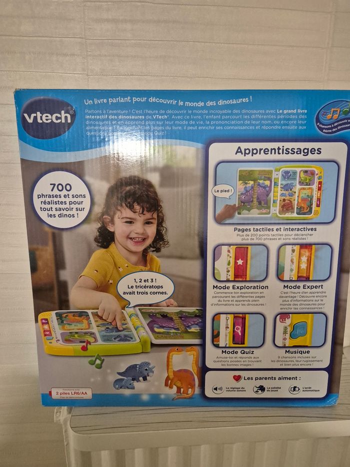 VTECH le grand Livre Interactif des Dinosaures - photo numéro 6