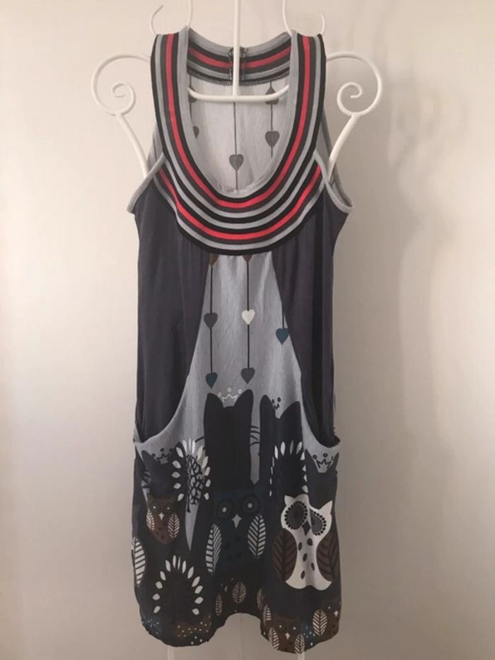 Robe été chat hibou