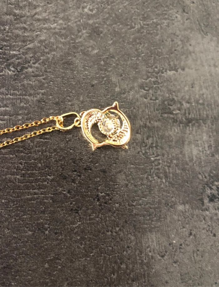 Collier 2 dauphins - photo numéro 3