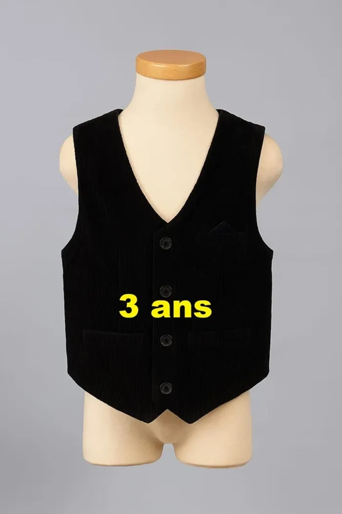 Gilet sans manche bleu marine Kiabi Taille 3 ans