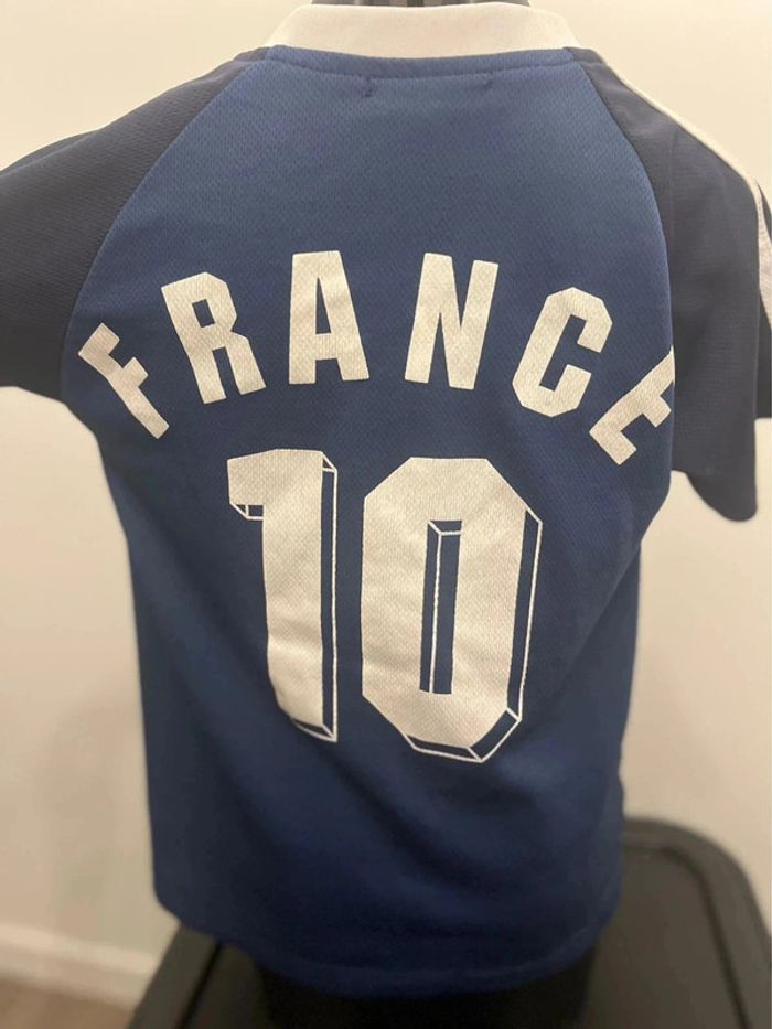 T shirt équipe de France taille 4 ans - photo numéro 2