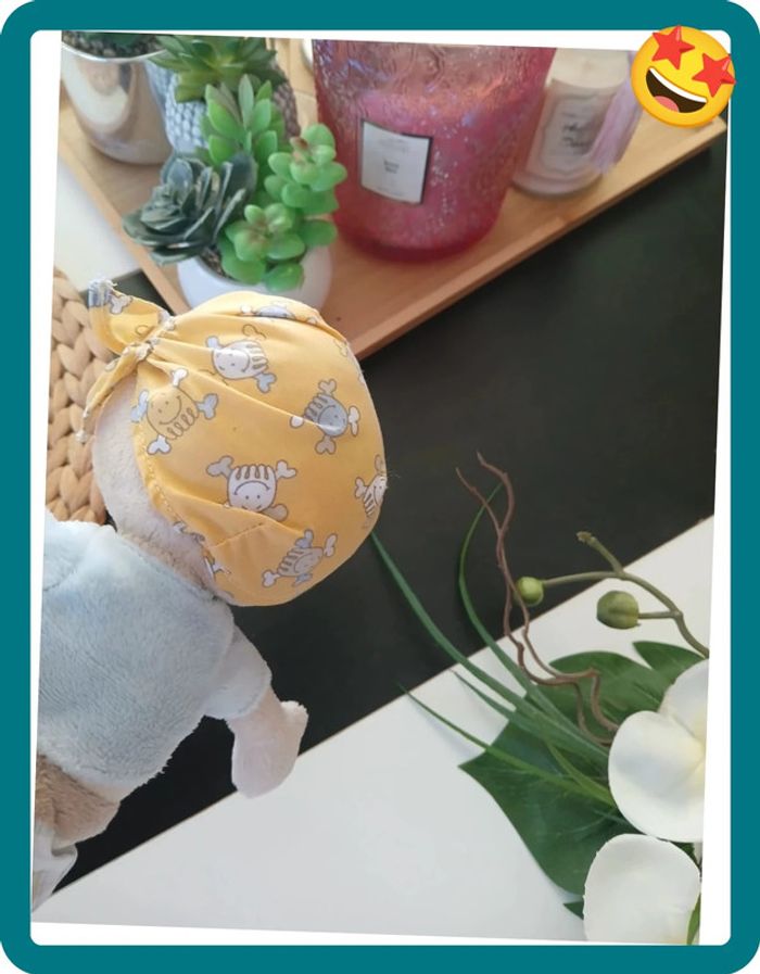 Péluche doudou poupée pirate Joe🌿🎁 - photo numéro 3