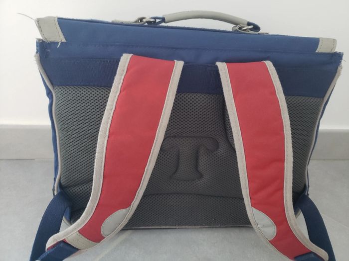 Cartable Tann's 1978 Rouge/Bleu Primaire - photo numéro 5
