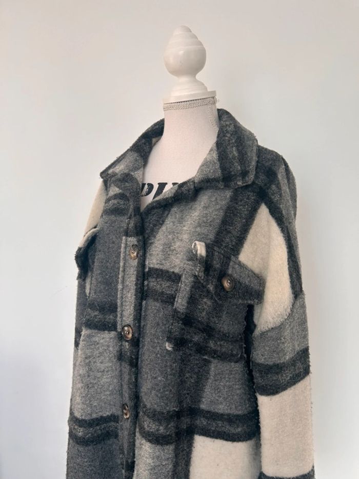 Chemise veste manteau Folder Coat abrigo Cappotto jas Casaco vest veste folder Poches camisa - photo numéro 4