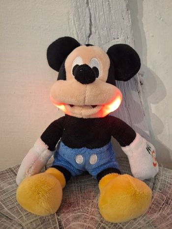 Peluche Mickey lumineux