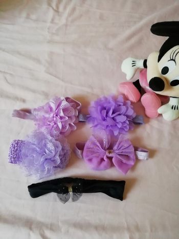 Lot 5 Bandeaux bébé fille