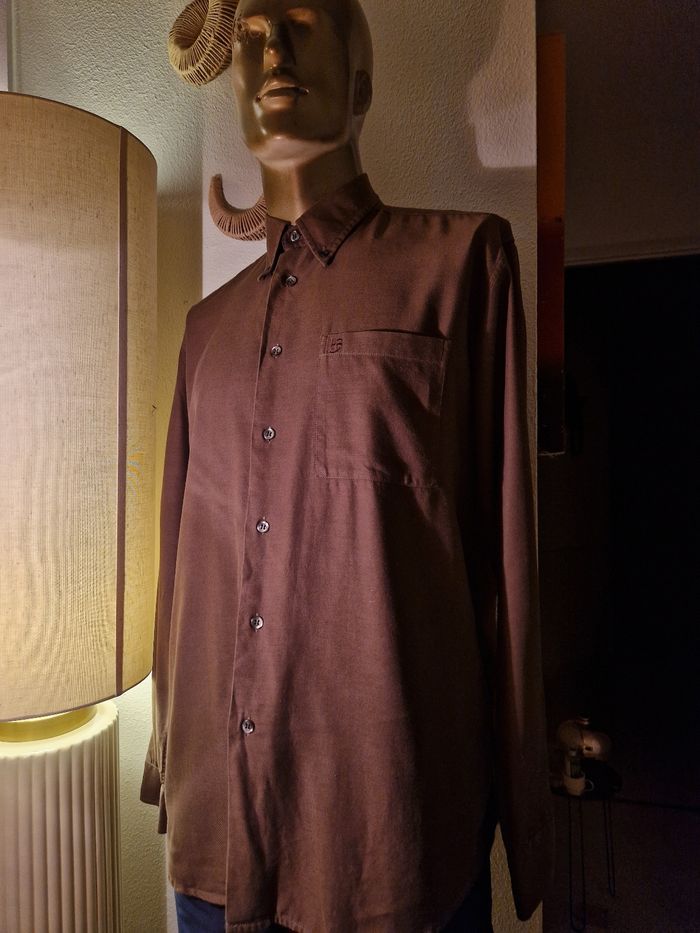 Chemise marron Hugo boss - photo numéro 4