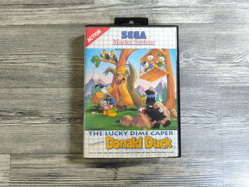 The Lucky Time Caper Starring Donald Duck - Sega Master System SMS - Sans Notice 