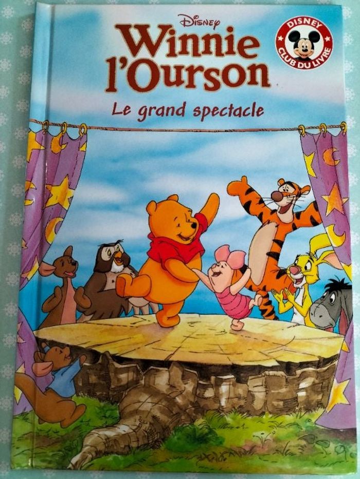 Livre enfant Disney Winnie l'ourson