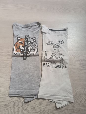 Lot t-shirts manches longues