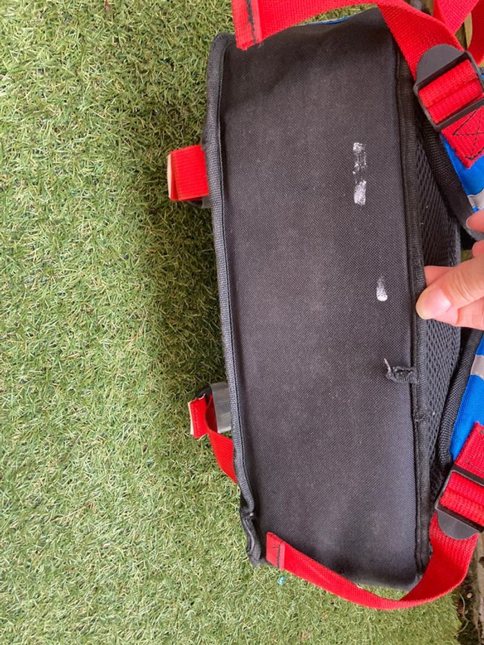 Cartable foot FFF France 2 étoiles écolier primaire rouge bleu - photo numéro 9