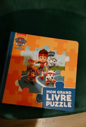 Livre puzzle pat patrouille