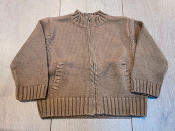 Gilet zippé Vert Baudet