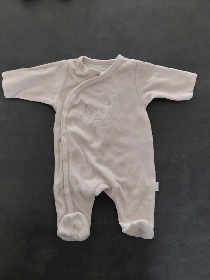 Grenouillère dousse naissance P'tit bisou