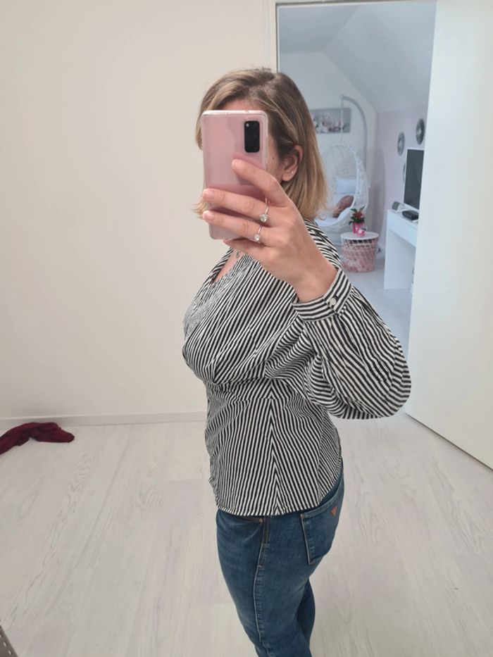 Chemise rayée Vero Moda - photo numéro 2