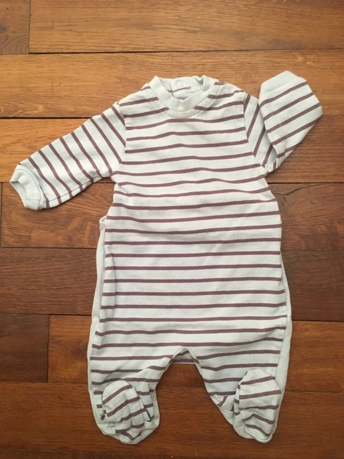Pyjama coton léger 1 mois Verbaudet