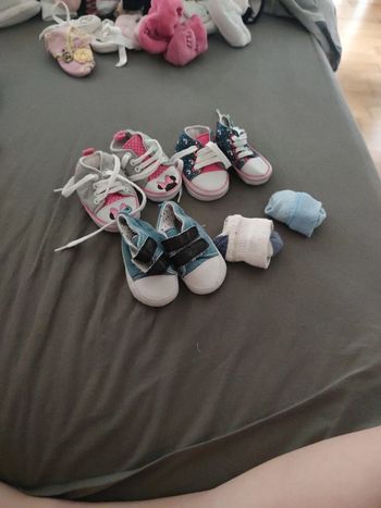 Lot de 3 baskets 3 mois