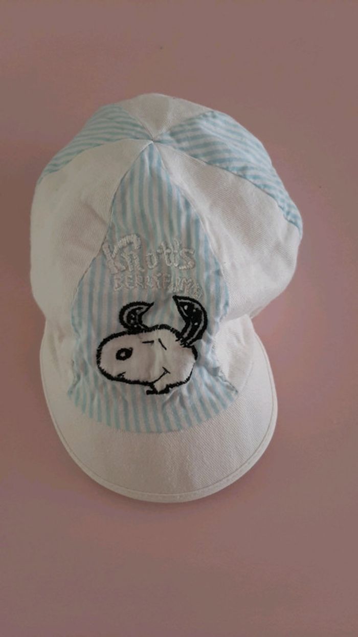 Casquette garçon 3 mois