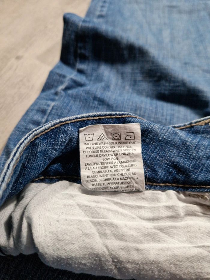 Jeans Riders By Lee Vintage Coupe Evasé Bleu Taille 2XL Femme - photo numéro 7