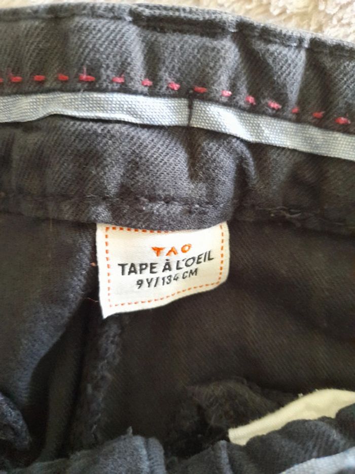Pantalon fines rayures taille 9 ans Tape à l'œil - photo numéro 4