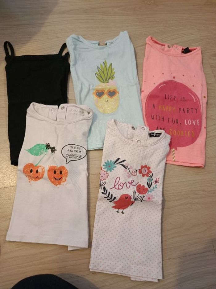 Lot de tee-shirt